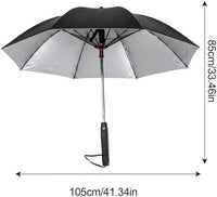 Sombrilla con ventilador
