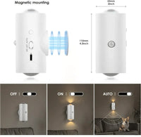 Lámpara de Pared Recargable USB
