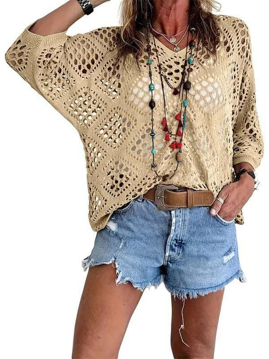 Verano Chic | Blusa Tejida
