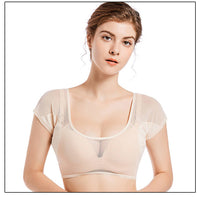 Camiseta Deportiva de Malla Elástica para Mujer