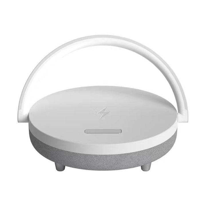 Altavoz de madera clara