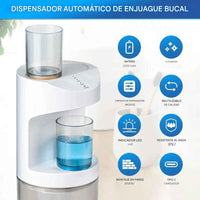 Dispensador automático de enjuague bucal