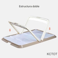 Inodoro para Perros Plegable Doble