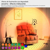 Lámpara de Pared Recargable USB
