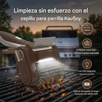 Cepillo Giratorio Inalámbrico para Limpiar Parrillas