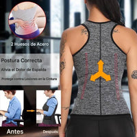 Chaleco Con Faja Reductora De Neopreno