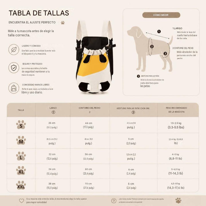 Bolsa de Transporte para Mascotas