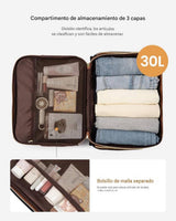 Bolso para portátil con ruedas para mujer