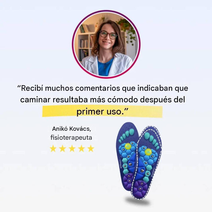 Plantillas de acupresión magnética