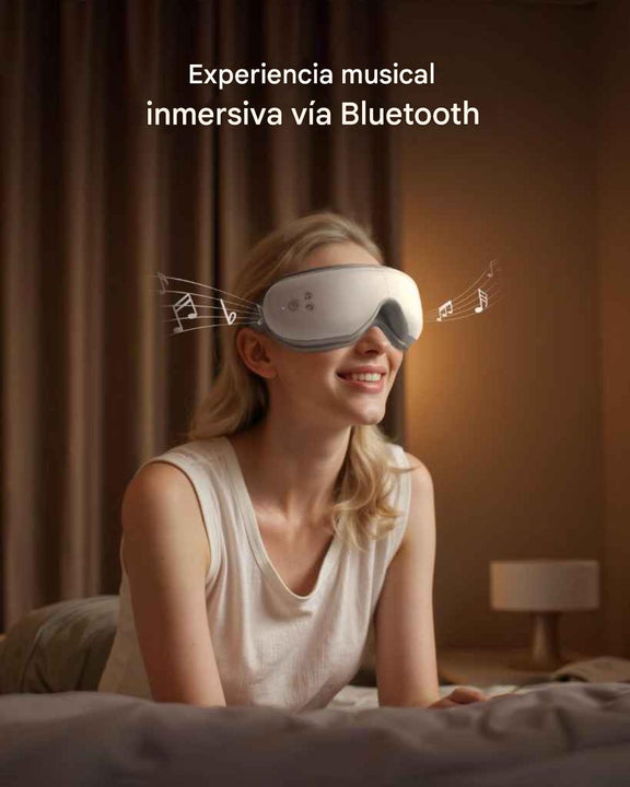 Masajeador de Ojos Vibratorio Bluetooth