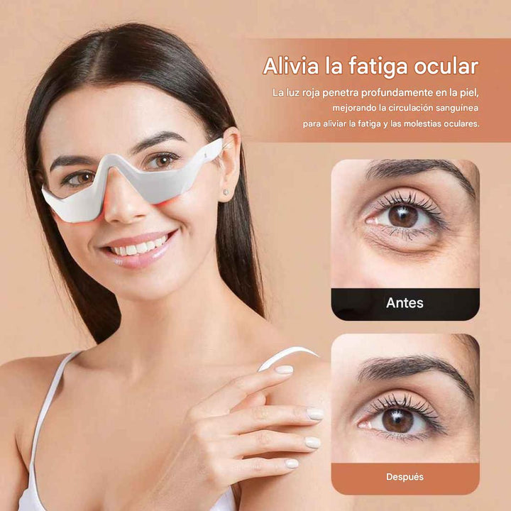gafas luz led para ojeras
