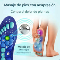 Plantillas de acupresión magnética