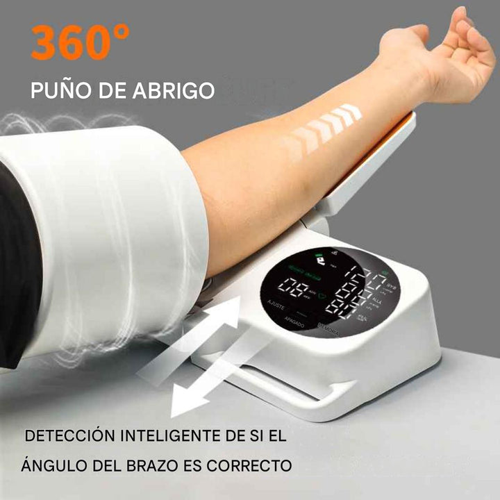 Monitor de presión arterial tipo brazo