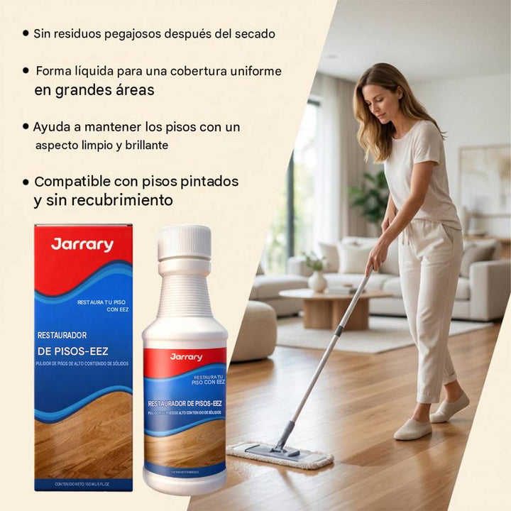Limpiador de suelos para madera y suelos duros