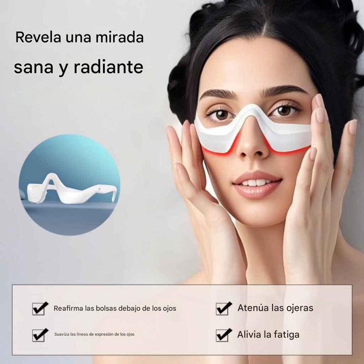 gafas luz led para ojeras