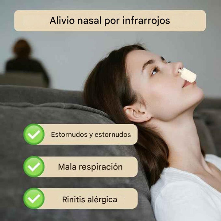 Aliviador Nasal Infrarrojo Portátil