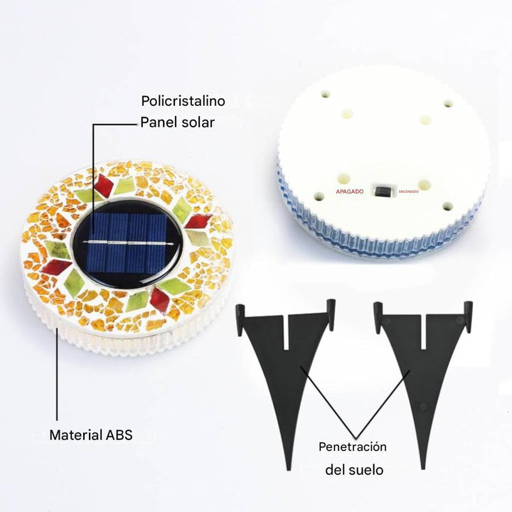 Lámpara Solar Elegante
