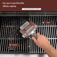 Cepillo Giratorio Inalámbrico para Limpiar Parrillas