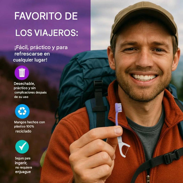 Cepillos de Dientes de Viaje Mini