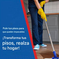 Limpiador de suelos para madera y suelos duros