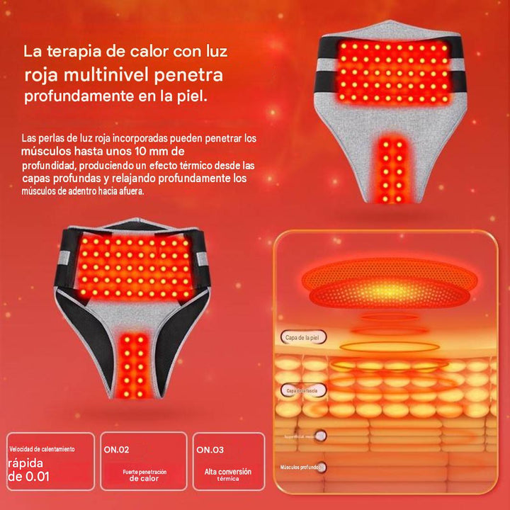 Cinturon para colicos de luz roja