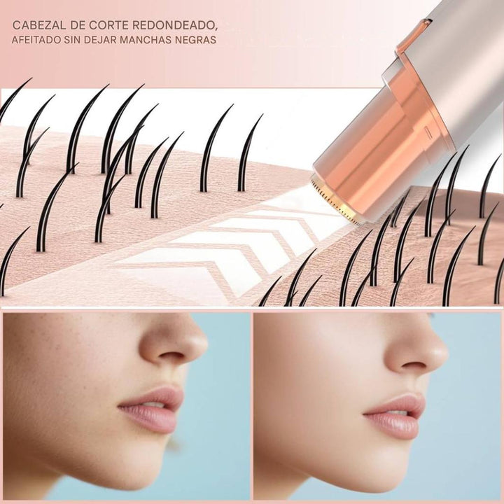 Depilación facial para mujeres