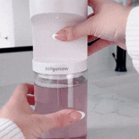 Dispensador automático de enjuague bucal