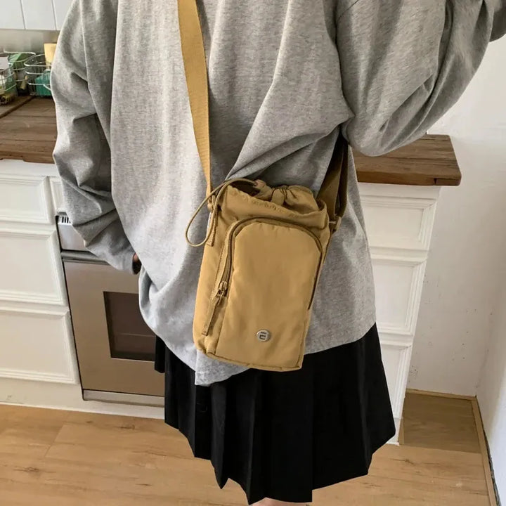 bolso tipo bucket japonés