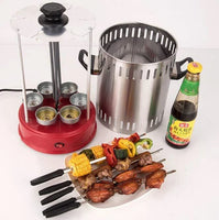 Parrilla eléctrica para barbacoa de 360°