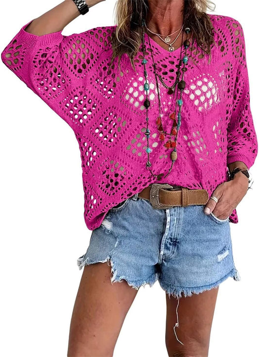 Verano Chic | Blusa Tejida