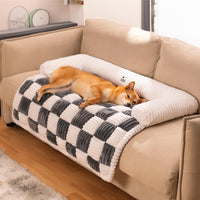 Cama para mascotas y protector de muebles