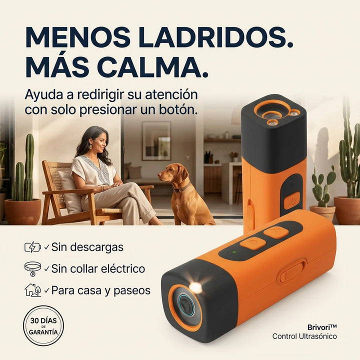 Control Ultrasónico Antiladridos para Perros