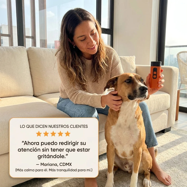 Control Ultrasónico Antiladridos para Perros
