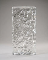 Ladrillo de vidrio macizo – Textura de hielo