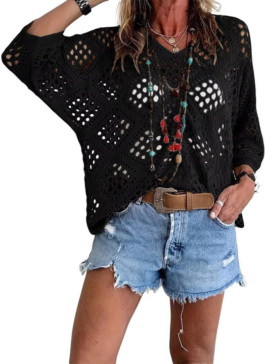 Verano Chic | Blusa Tejida