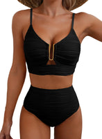 Bikini diseño de aberturas 2 piezas