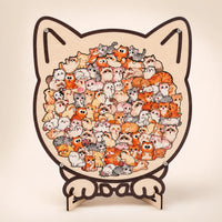 Rompecabezas de animales adorables