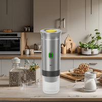 máquina de café portátil eléctrica inalámbrica 3 en 1