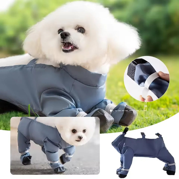 Pantalones protectores impermeables para perros