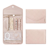Estuche organizador de joyas de viaje