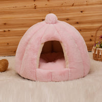 Cama con almohada de cojín lavable 2 en 1