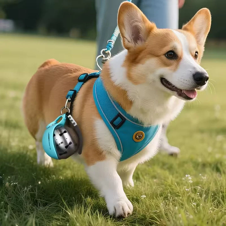 Botella de Agua para Perros 2 en 1