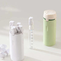 Set de botellas de viaje recargables