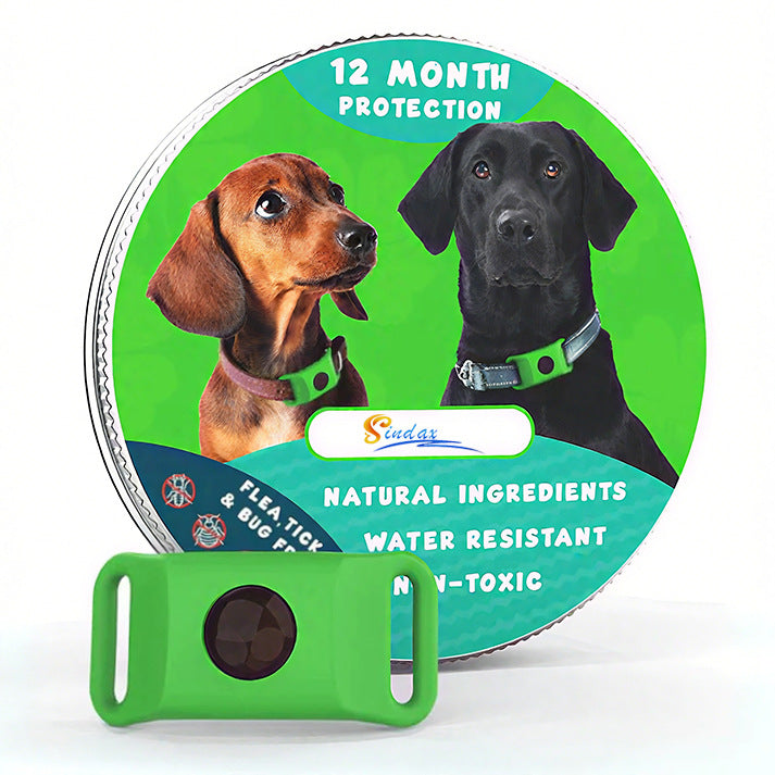 Collar Antipulgas Ajustable para Perros y Gatos