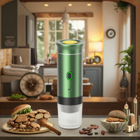 máquina de café portátil eléctrica inalámbrica 3 en 1